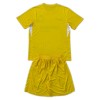 Officiële Voetbalshirt + Korte Broek Doelman Inter Milan 2025-26 Gele - Kids